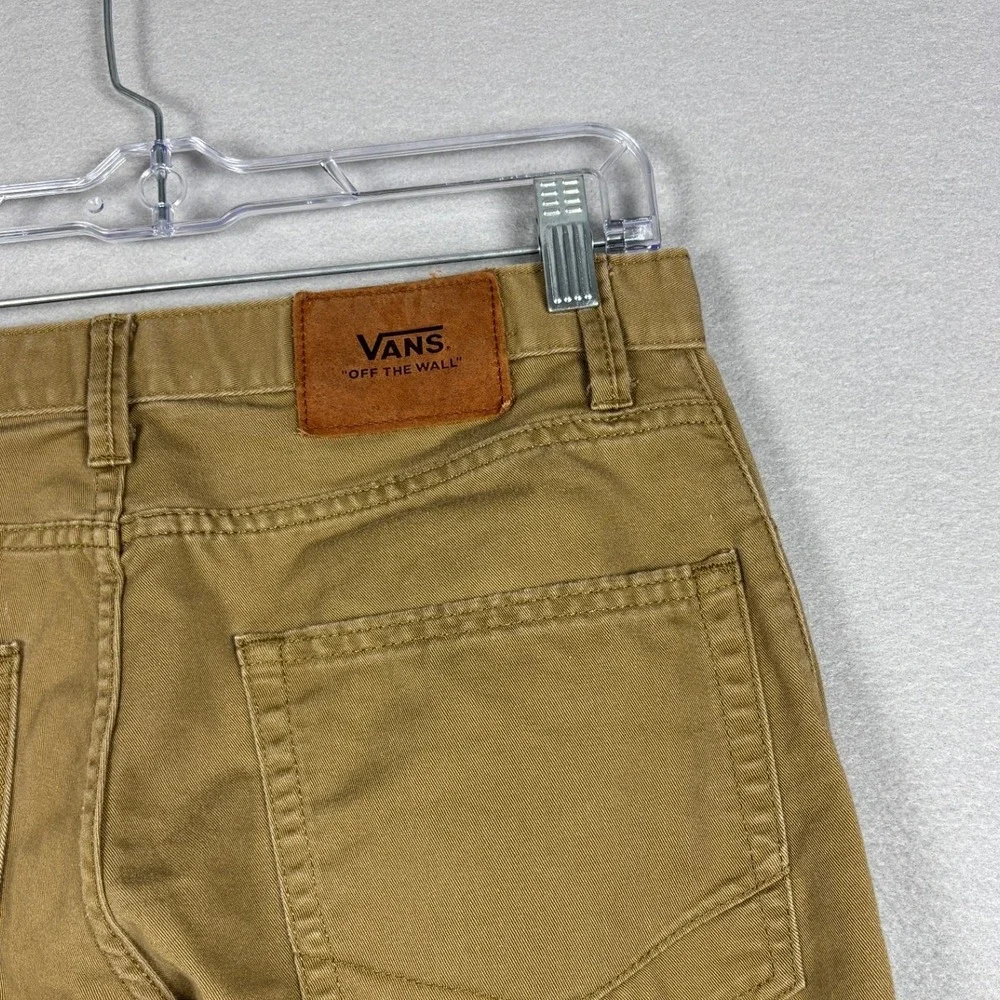 Vans V56 Standard Chino Pants 5-Pocket Skate Trousers 30 Brown